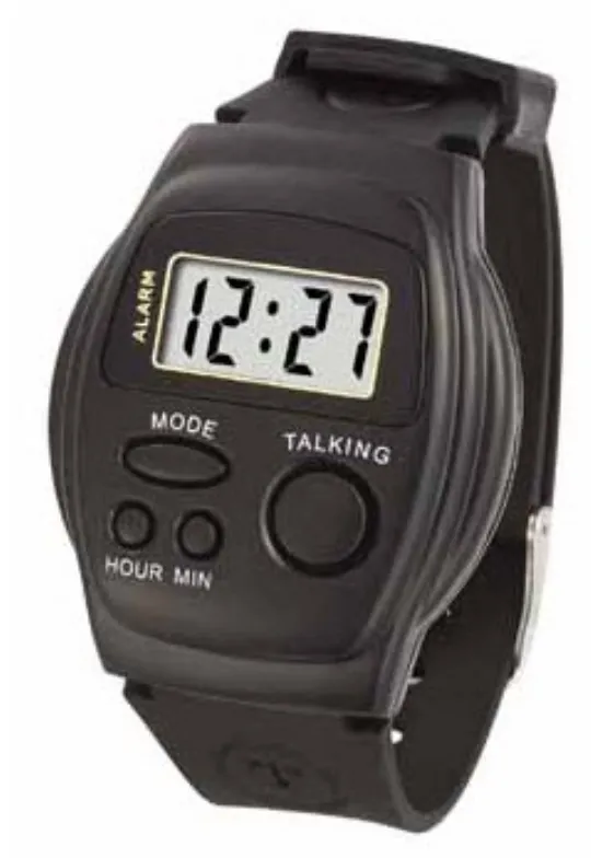 Digital Talking Watch for Men with Visual Impairment Digital Talking Watch for Men with Visual Impairment